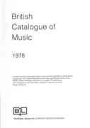 Beispielbild fr British Catalogue of Music 1974 zum Verkauf von Cambridge Rare Books