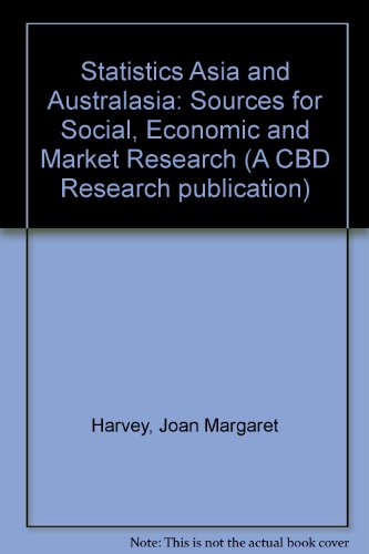Imagen de archivo de Statistics Asia and Australasia: Sources for Social, Economic and Market Research a la venta por Anybook.com