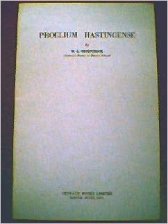 Proelivm Hastingense (9780900269066) by Greenstock, M.C.