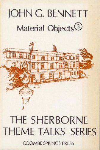 Imagen de archivo de Material objects (The Sherborne theme talks series) a la venta por Kona Bay Books