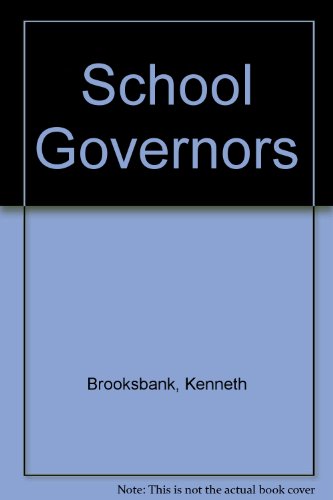 9780900313769: School Governors