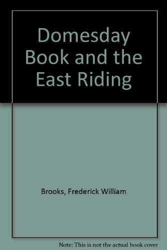 Imagen de archivo de Domesday Book and the East Riding, a la venta por Zubal-Books, Since 1961