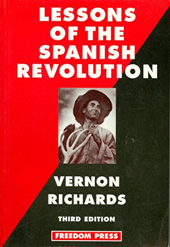 Beispielbild fr Lessons of the Spanish Revolution, 1936-39 zum Verkauf von WorldofBooks