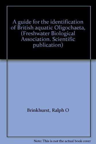 Imagen de archivo de Guide for the Identification of British Aquatic Oligochaeta a la venta por J J Basset Books, bassettbooks, bookfarm.co.uk