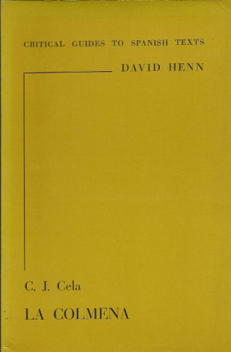 Stock image for C. J. Cela's "La Colmena" for sale by Better World Books