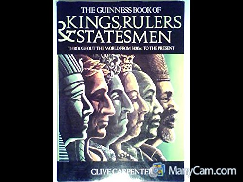 9780900424465: Guinness Book of Kings, Rulers and Statesmen