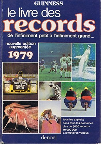 Imagen de archivo de The Guinness Book of Records. Edition 25. 1979 Edition. a la venta por HPB-Red