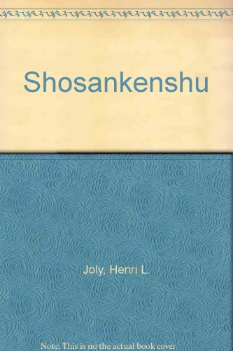 Stock image for Shosankenshu: Joly's List of Names and Kakihan for sale by Recycle Bookstore