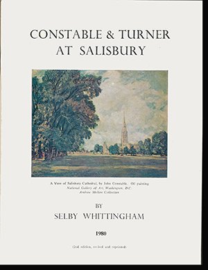 Stock image for Constable and Turner at Salisbury [Paperback] Selby Whittingham and Color & Black & White Plates for sale by The Compleat Scholar