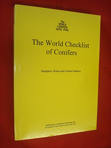 Beispielbild fr The World Checklist of Conifers zum Verkauf von Wonder Book