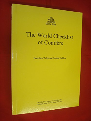 9780900513091: The World Checklist of Conifers