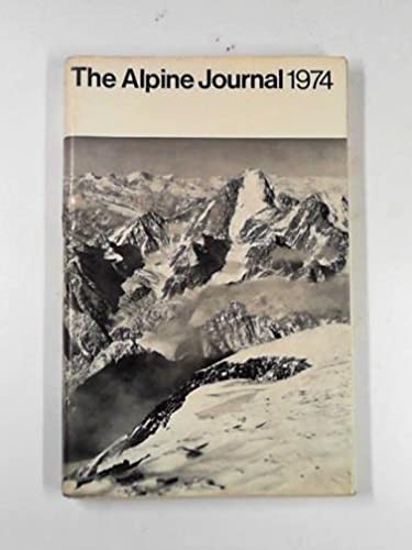 Beispielbild fr Alpine Journal 1974 zum Verkauf von Reuseabook