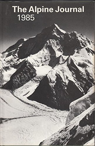 Imagen de archivo de Alpine Journal 1985 a la venta por Goldstone Books