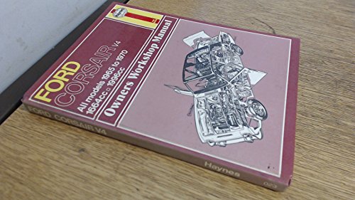 Ford Corsair V4 Owner's Workshop Manual (9780900550232) by J. H. Haynes; D. H. Stead