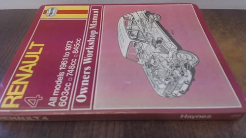 Renault 4 Owner's Workshop Manual (9780900550720) by John Harold Haynes; Tim Parker