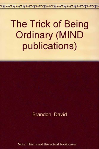 The Trick of Being Ordinary (9780900557514) by Brandon, David