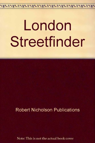 Imagen de archivo de Nicholson's London Street Finder a la venta por Better World Books Ltd