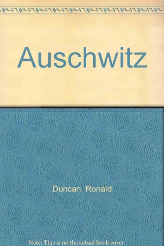 Stock image for Auschwitz for sale by The Bookshop on the Heath Ltd