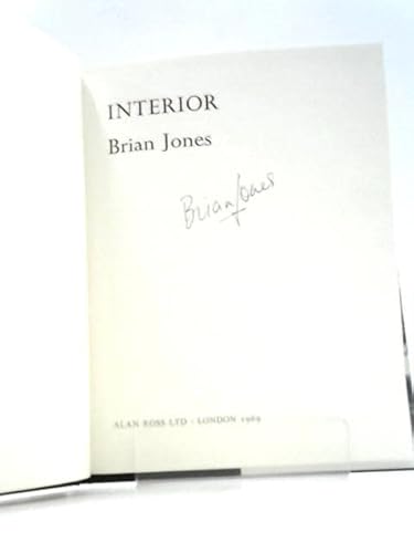 Interior (9780900626067) by Jones, Brian