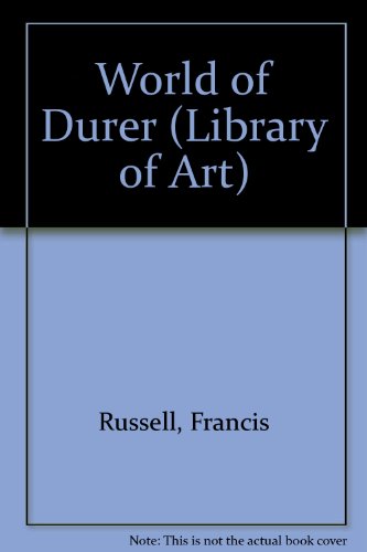 Beispielbild fr World of Durer (Library of Art) zum Verkauf von Better World Books