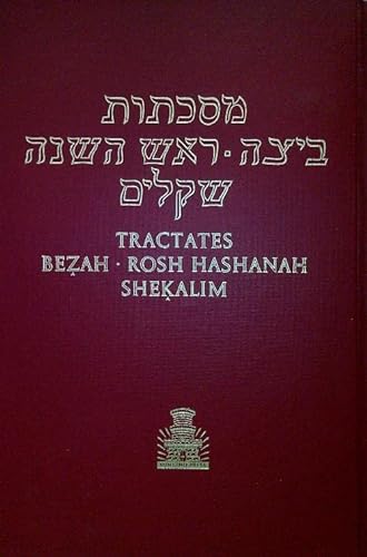 9780900689826: Babylonian Talmud: Tractate Rosh Hashanah, Beza, Shekalim