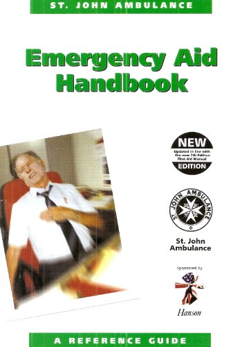 Beispielbild fr Emergency Aid Handbook: A Reference Guide zum Verkauf von AwesomeBooks