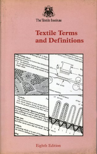 Stock image for Textile Terms and Definitions for sale by Phatpocket Limited