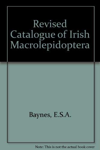 Imagen de archivo de Supplement to a Revised Catalogue of Irish Macrolepidoptera (Butterflies and Moths) a la venta por Entomological Reprint Specialists