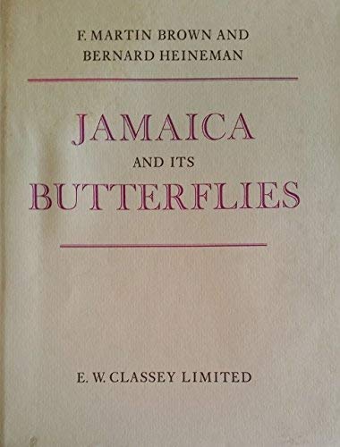 Beispielbild fr Jamaica and Its Butterflies zum Verkauf von Chequamegon Books