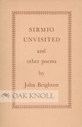 Stock image for Sirmio Unvisited and Other Poems for sale by SAVERY BOOKS