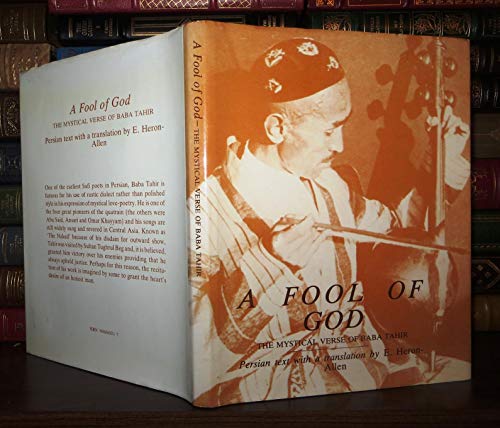 Beispielbild fr A Fool of God: The Mystical Verse of Baba Tahir zum Verkauf von Sutton Books