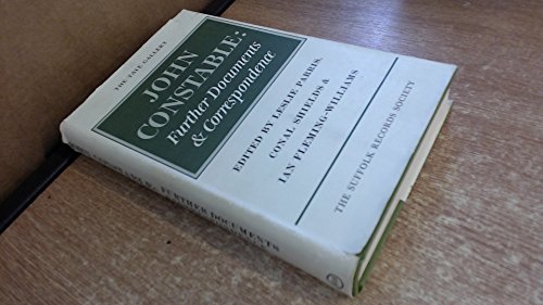 Beispielbild fr John Constable, further documents and correspondence ([Publications] - Suffolk Records Society ; v. 18) zum Verkauf von Wonder Book