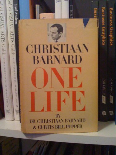 9780900882319: One Life by Dr. Christiaan Barnard (1970-01-01)