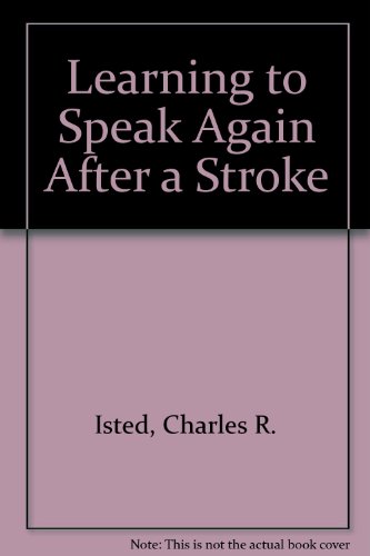 9780900889752: Learning to Speak Again After a Stroke