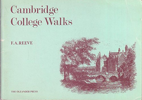 Imagen de archivo de Cambridge College Walks a la venta por Saucony Book Shop