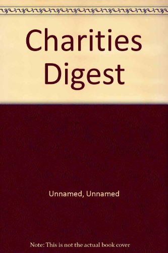 Charities Digest 1992 (9780900954481) by Unknown