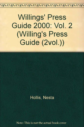 Willings Press Guide 2000 (9780900967146) by Gale Cengage Learning