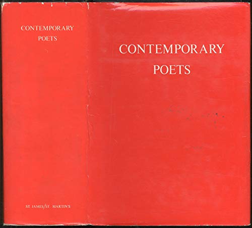 9780900997204: Contemporary Poets (Contemporary writers of the English language)