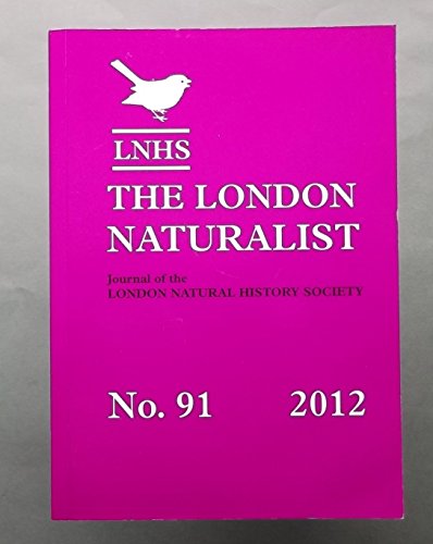 Beispielbild fr The London Naturalist No.91-2012 zum Verkauf von AwesomeBooks