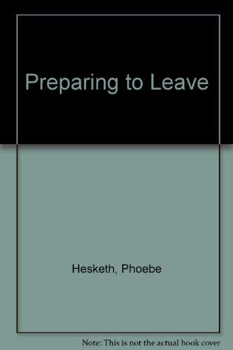 Beispielbild fr Preparing to Leave : Poems zum Verkauf von Better World Books Ltd