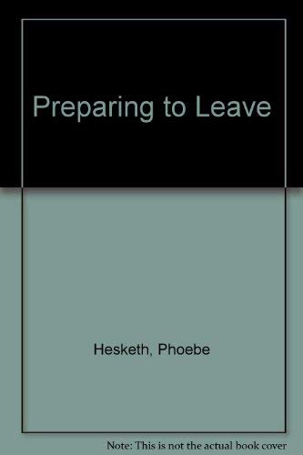 Stock image for Preparing to Leave : Poems for sale by Better World Books Ltd