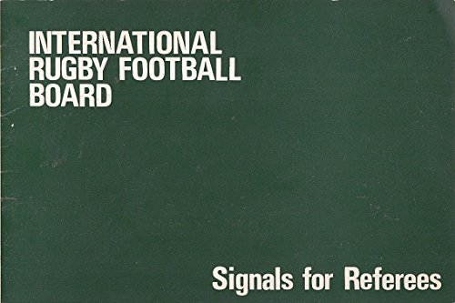9780901123039: International Rugby Football Board : Signals for Referees