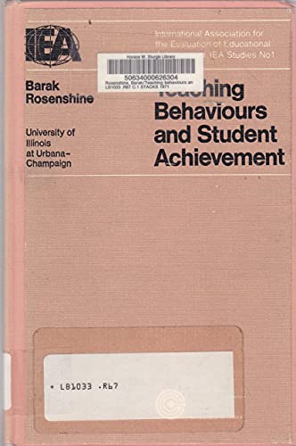 Teaching Behaviours and Student Achievement