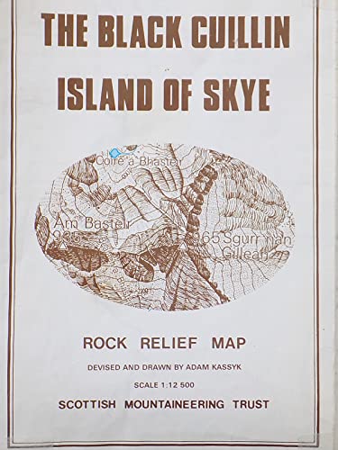 9780901516879: Isle of Skye: Map: Black Cuillin (J.Renny) (Scottish Mountaineering Trust Guides)