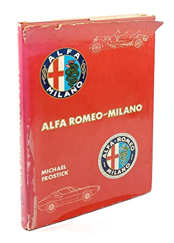 Beispielbild fr Alfa Romeo Milano zum Verkauf von Wonder Book