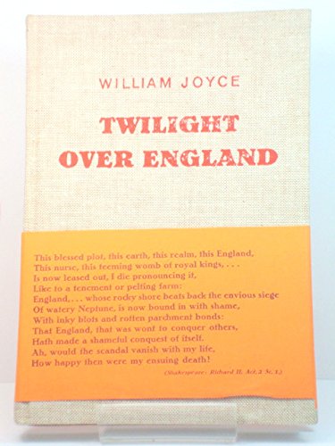 9780901627728: Twilight Over England (Facsimile Reprint Series)