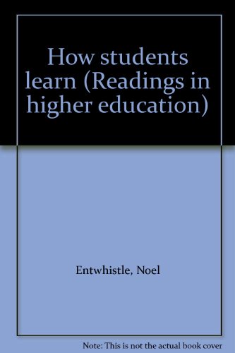 Stock image for How students learn (Readings in higher education) for sale by Tobo Books