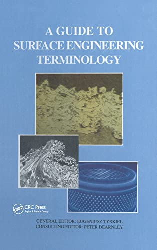 Imagen de archivo de A Guide to Surface Engineering Terminology a la venta por Blackwell's