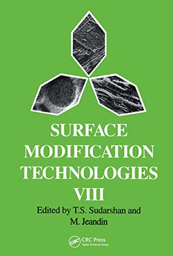 Beispielbild fr Surface Modification Technologies VIII (Institute of Materials, 617) zum Verkauf von BOOKWEST