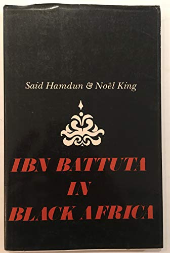 9780901720573: Ibn Battuta in Black Africa